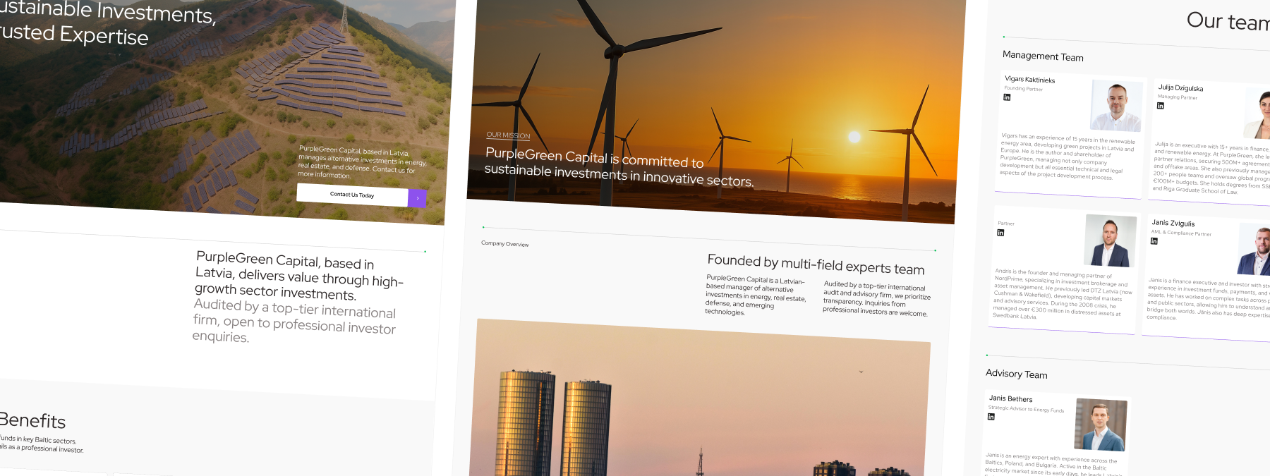 PurpleGreen Capital Project